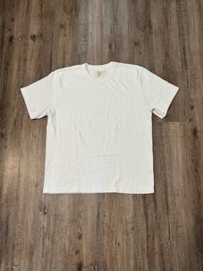 Buck Mason Men's Field Spec Cotton Heavy Tee Size XL